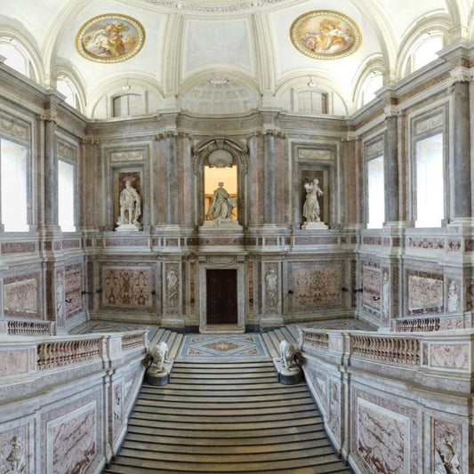 Entrance ticket to visit the Royal Palace of Caserta and English gardens by train from Naples | inStazione